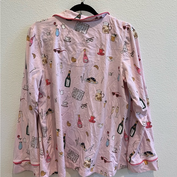 Bedhead “Let’s Do Brunch” Organic Cotton Pajama Set – Size Large - Picture 7 of 10